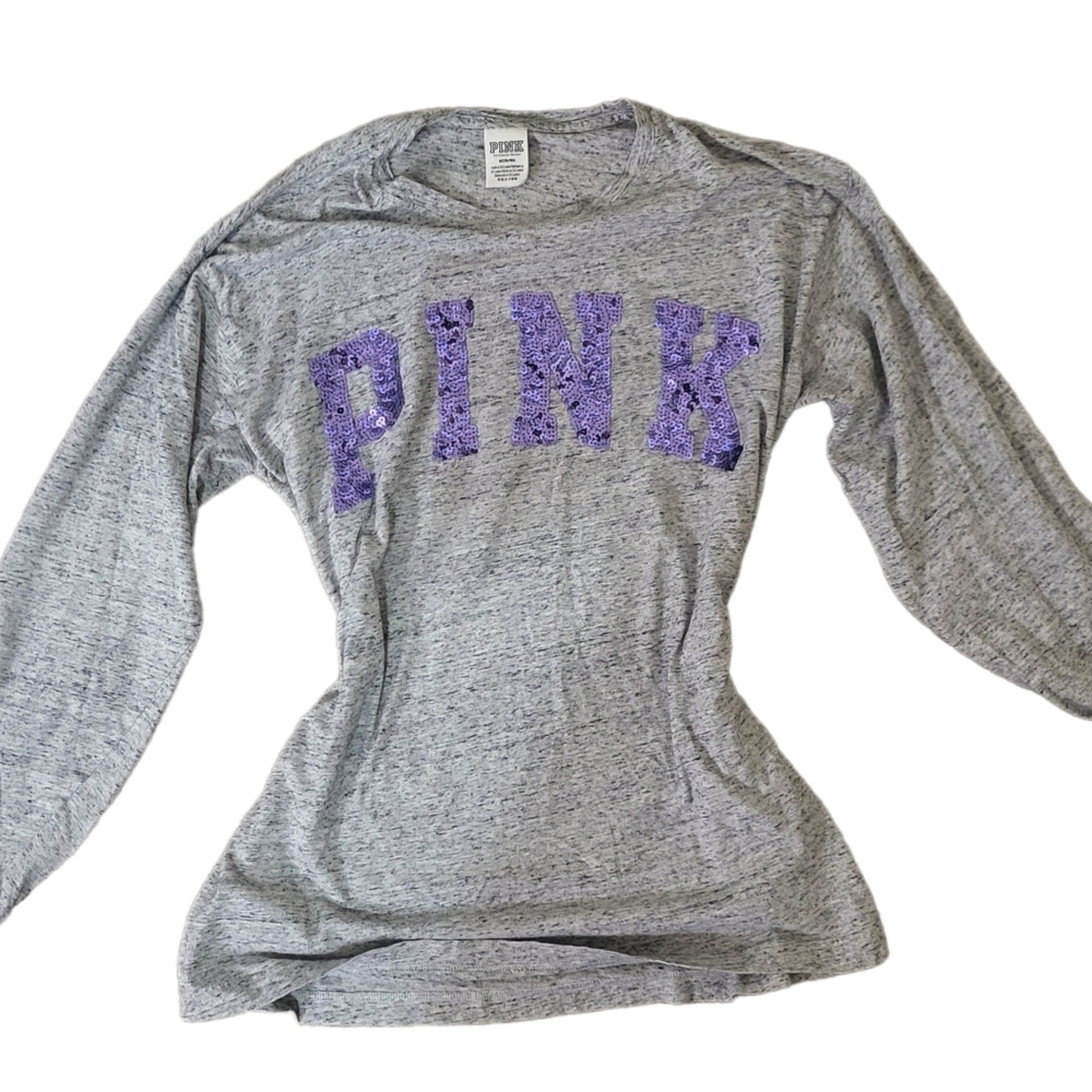 PINK Victoria's Secret Sequin Top